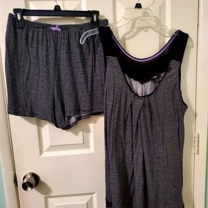 Simply Vera short sleep set xlrg